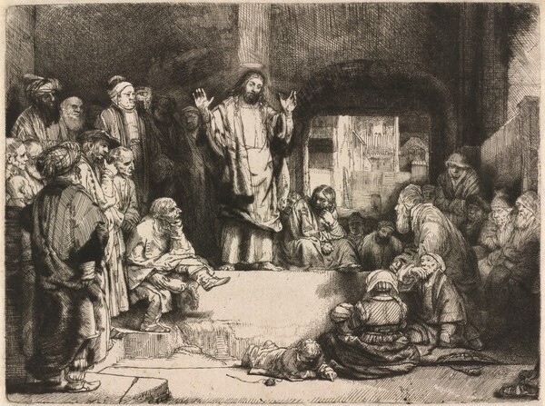 Christ Preaching (La petite Tombe)