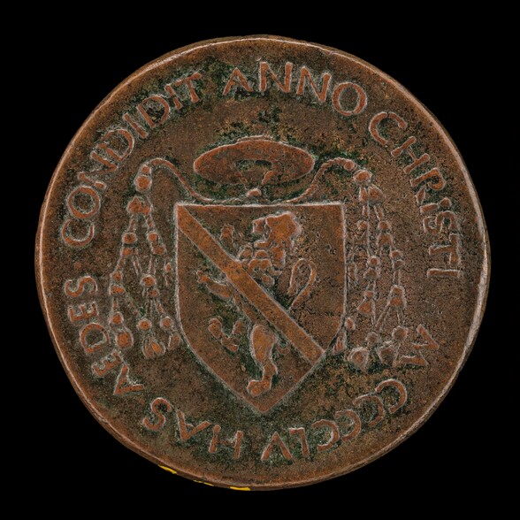 Shield with the Arms of Barbo [reverse]