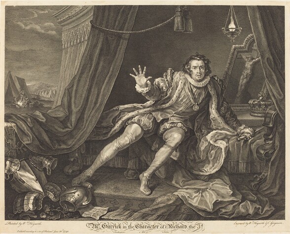 Garrick in the Role of Richard III