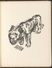 Löwe (Lion) from Deutsche Graphiker der Gegenwart (German Printmakers of Our Time)