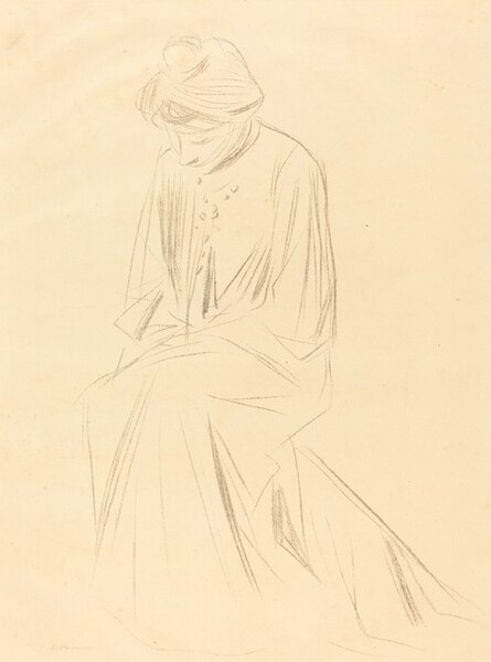 Study of a Seated Woman