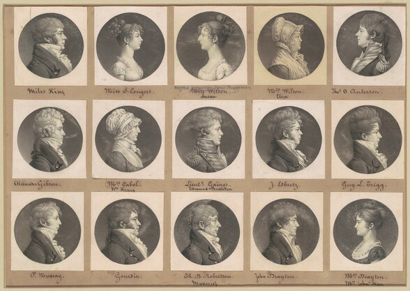 Saint-Mémin Collection of Portraits, Group 44