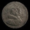 Rene d'Anjou, 1409-1480, King of Naples 1435-1442, and Jeanne de Laval, died 1498 [obverse]