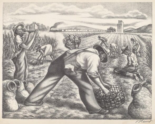 Untitled (Work in the Fields)