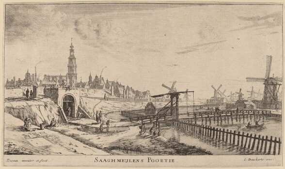 Zaagmolen Gate (Saaghmeulens Poortie)