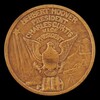Herbert Hoover Inaugural Medal [reverse]