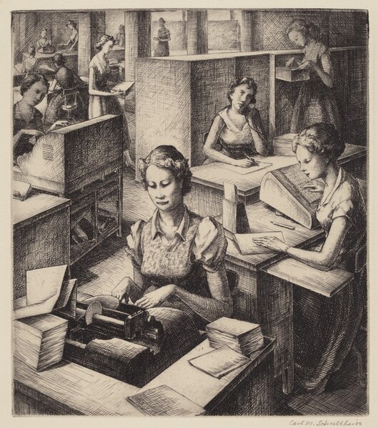 Untitled (Office Workers)