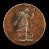 Prudence Holding a Mirror and Dividers [reverse]