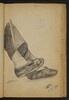 Study of a Pair of Feet in Slippers