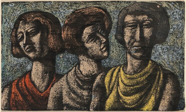 Federico Castellón, Three Women, 1935