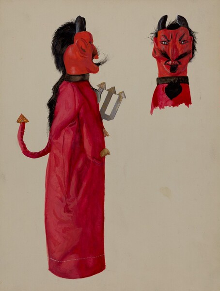 Hand Puppet - Devil