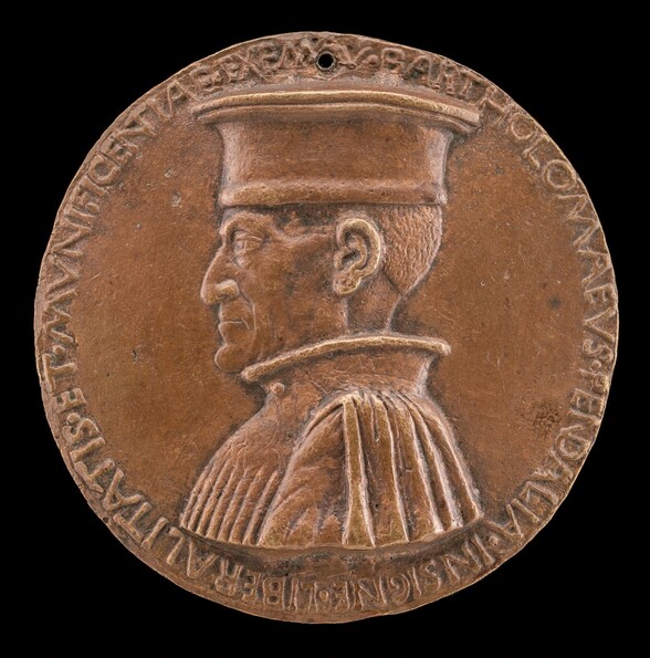 Bartolommeo Pendaglia, died 1462, Merchant of Ferrara [obverse]