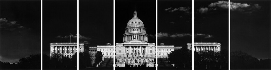 Robert Longo, The Whale (The United States Capitol), 2012-2013