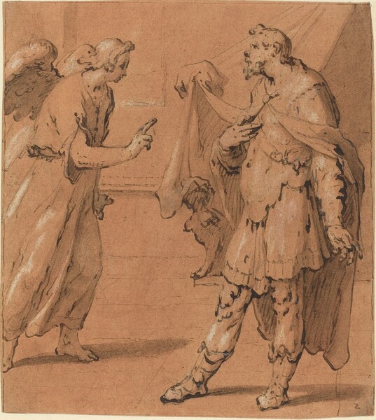 The Angel Appearing to the Centurion Cornelius