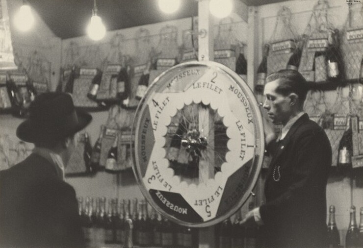 Ilse Bing, Street Fair, Paris, 1933