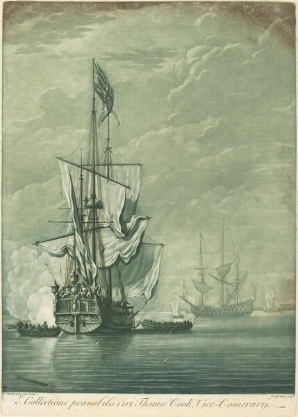 Shipping Scene from the Collection of Thomas Cook