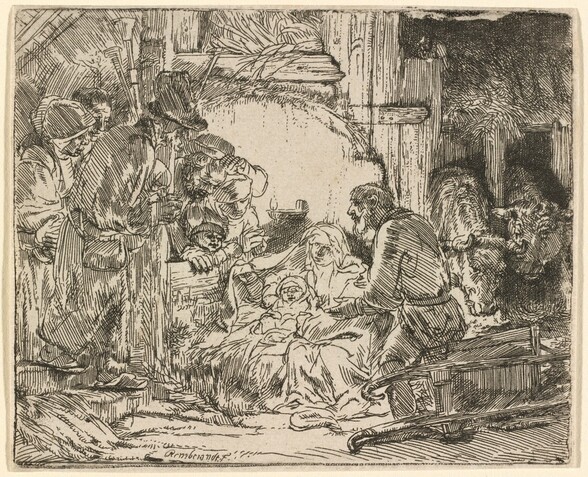 The Adoration of the Shepherds: with the Lamp