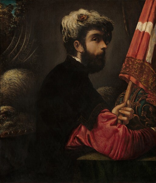 Portrait of a Man as Saint George