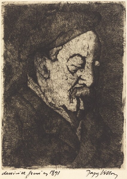 Émile Nicolle (Portrait du peintre-graveur Émile Nicolle)