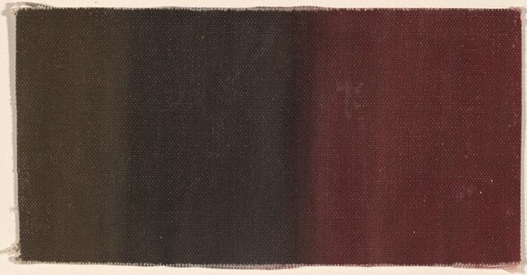Color Test in Crimson, Black, and Umber