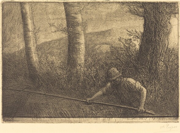 Fisherman with a Hoop-net (La peche a la truble)