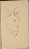 weibliches Gesicht mit geschlossenen Augen (Woman's Face, Eyes Closed) [p. 23]