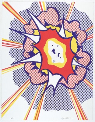 Roy Lichtenstein, Explosion, 1967