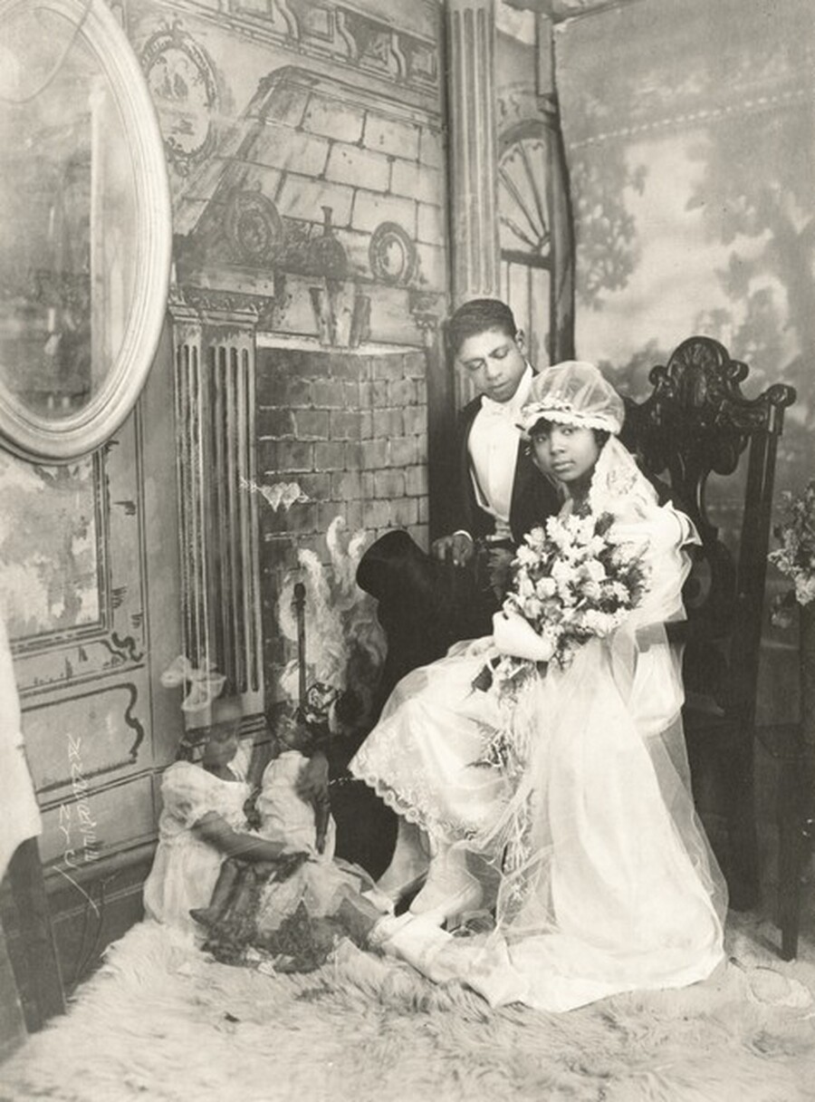 James Van Der Zee, Wedding Day, Harlem, 1926, printed 1974