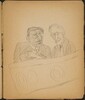 Zwei Männer in einer Loge (Two Men in a Theater Box) [p. 11]