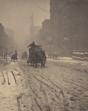 image: Winter, Fifth Avenue