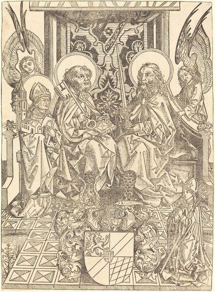 Saints Peter and Paul under a Canopy