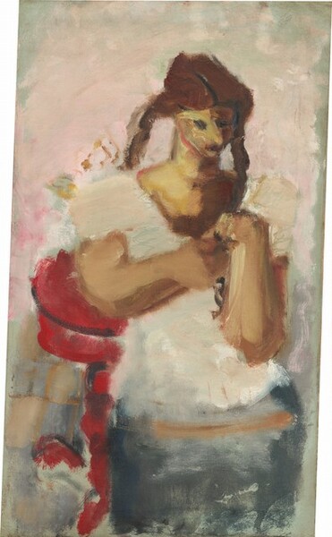 Untitled (girl with pigtails)
