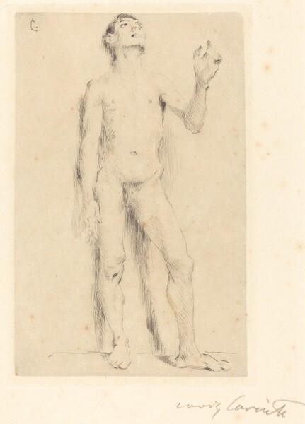 Jünglingsakt (Young Male Nude)