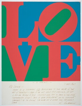 Robert Indiana, Love, 1967