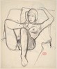 Untitled [reclining female nude with crossed legs] [recto]