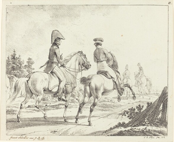 Erlangen Students on Horseback