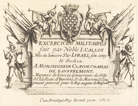 Title Page for The Military Exercises