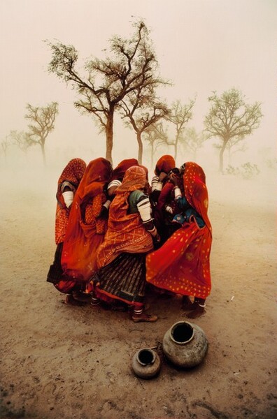 Dust Storm. Rajasthan, India