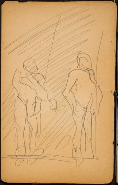 Zwei Figuren auf dem Trapez (Two Figures on a Trapeze) [p. 16]
