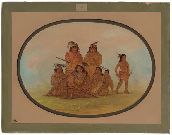Seminolee Indians, Prisoners at Fort Moultrie