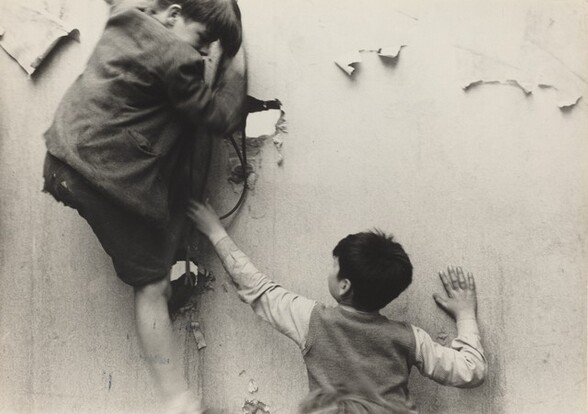 Children in a Bombed Building