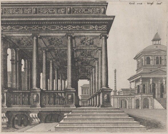 A Hall with Ionic Columns