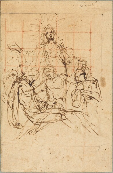 The Pietà (recto)