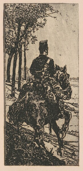 Artillery Soldier on Horseback (Soldato di artiglieria a cavallo)