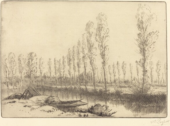 Poplars near Amiens (Pres d