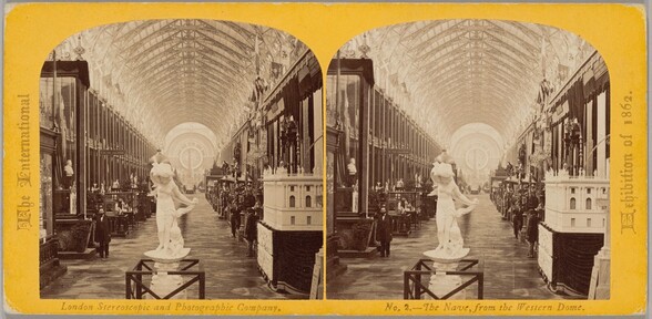 The International Exhibition of 1862 — The Nave, from the Western Dome