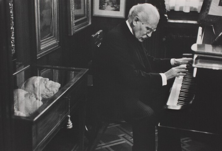 David Seymour (Chim), Arturo Toscanini in His Home, Milan, 1954, printed 1982