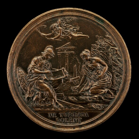Allegory with Minerva, Time, and a Sybil [reverse]