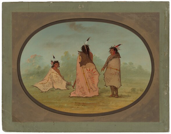 Three Blackfoot Men