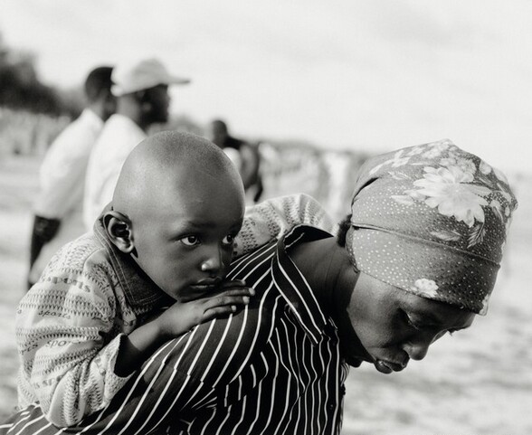 Mombasa, 2004, on Pirates Beach
